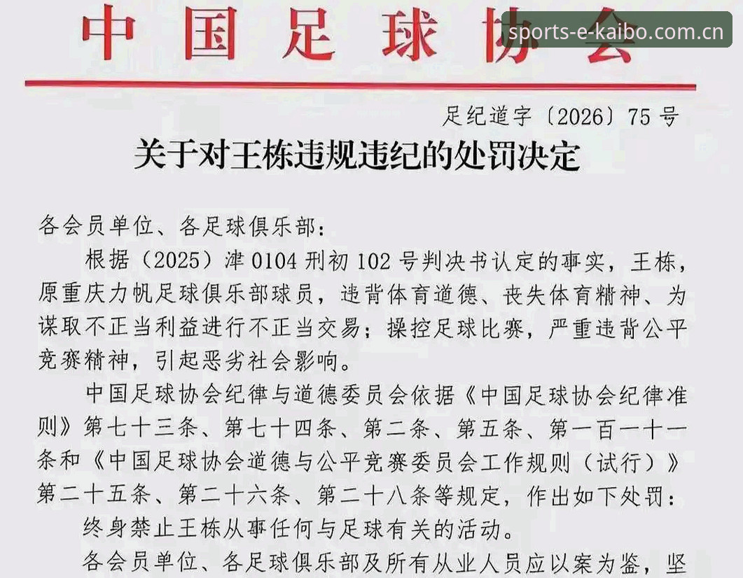 中国足协第三批禁足名单最新动态：17人终身禁足，48人受罚，职业足球生态加速净化